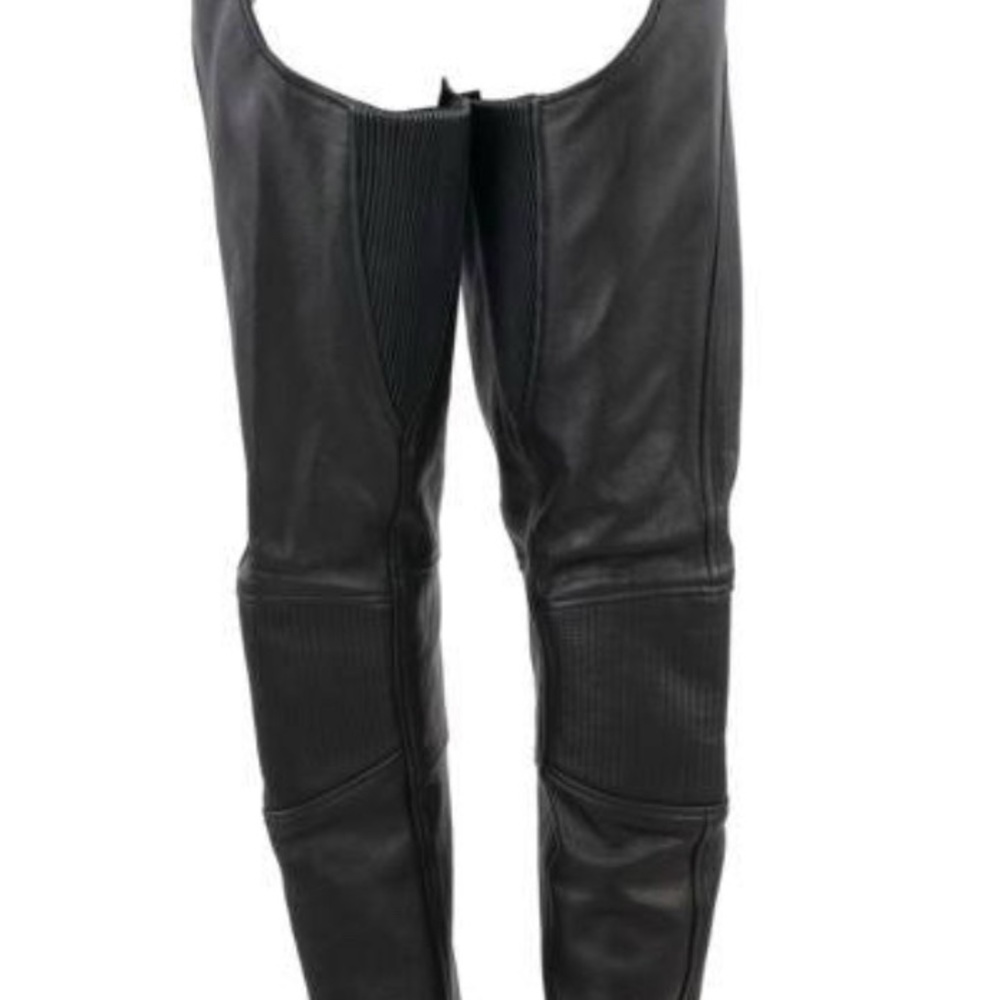 Black Leather Women's Pants